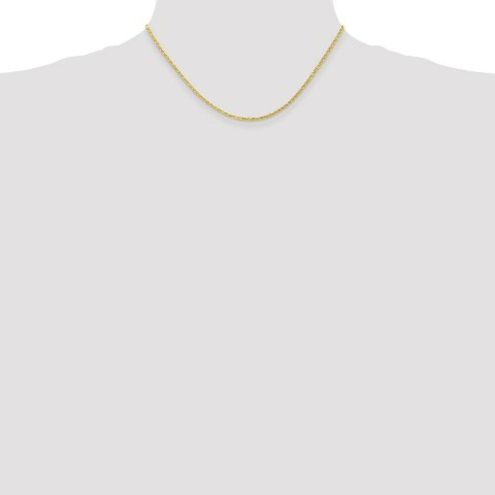 10K Yellow Gold 1.9mm Parisian Wheat Chain