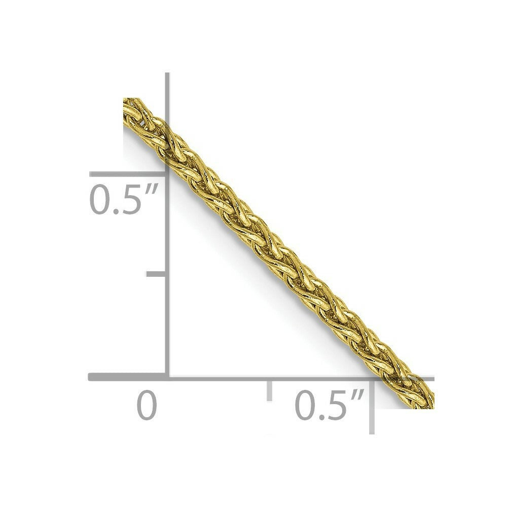10K Yellow Gold 1.9mm Parisian Wheat Chain