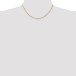 Load image into Gallery viewer, 10K Yellow Gold 1.84mm Diamond-cut Quadruple Rope Chain
