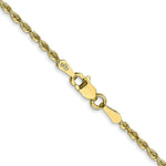 Load image into Gallery viewer, 10K Yellow Gold 1.84mm Diamond-cut Quadruple Rope Chain
