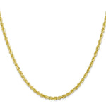 Load image into Gallery viewer, 10K Yellow Gold 3.0mm Diamond-cut Quadruple Rope Chain
