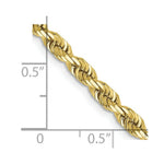Load image into Gallery viewer, 10K Yellow Gold 4mm Diamond-cut Quadruple Rope Chain
