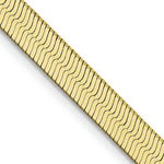 Load image into Gallery viewer, 10K Yellow Gold 4.0mm Silky Herringbone Chain
