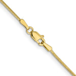 Load image into Gallery viewer, 10K Yellow Gold 1.1mm Round Snake Chain
