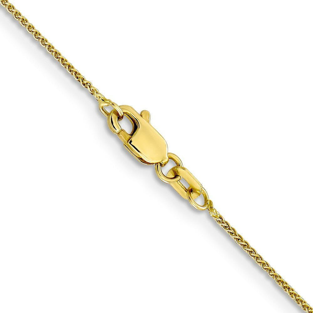 10K Yellow Gold 0.80mm Spiga Pendant Chain