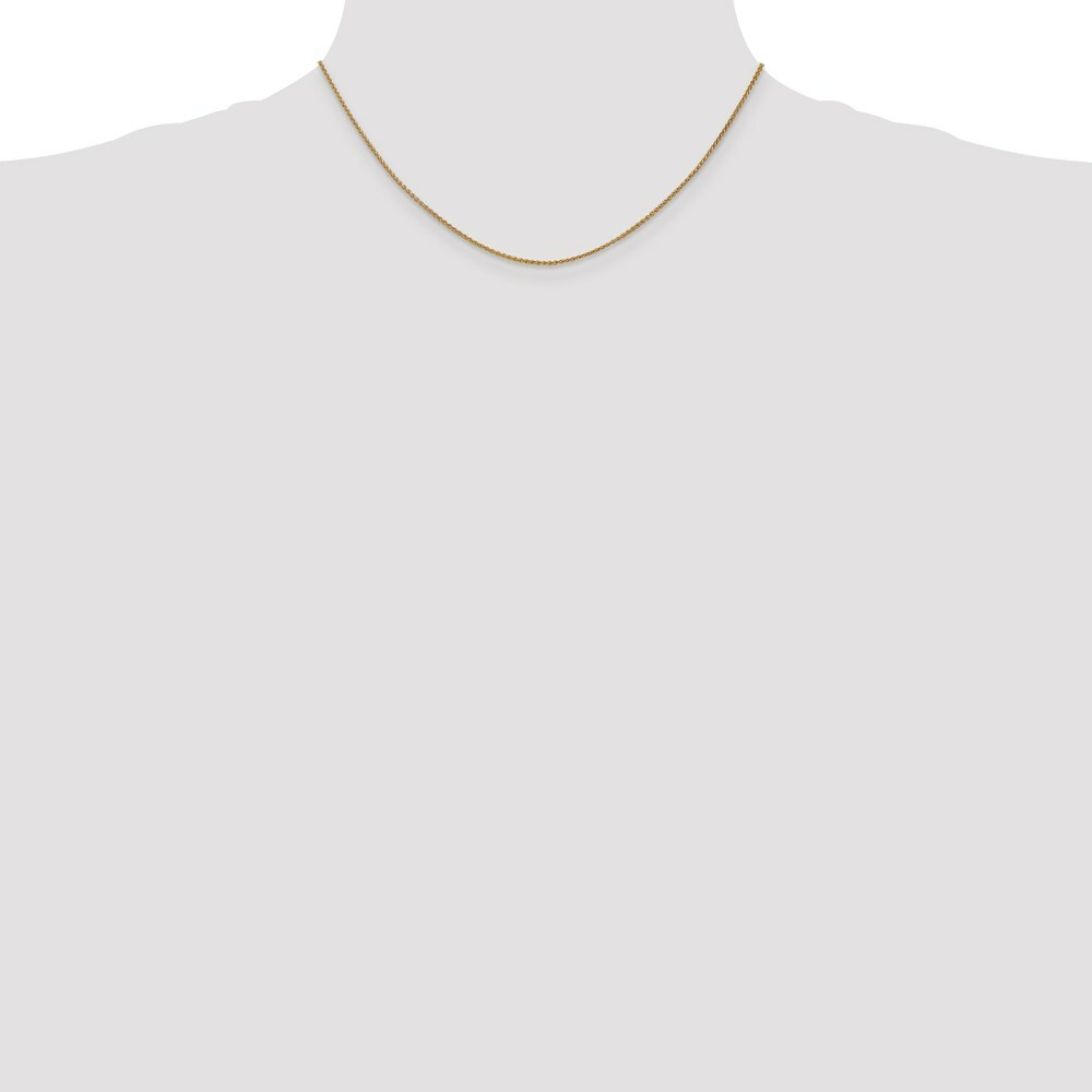 10K Yellow Gold 1.25mm Spiga Chain