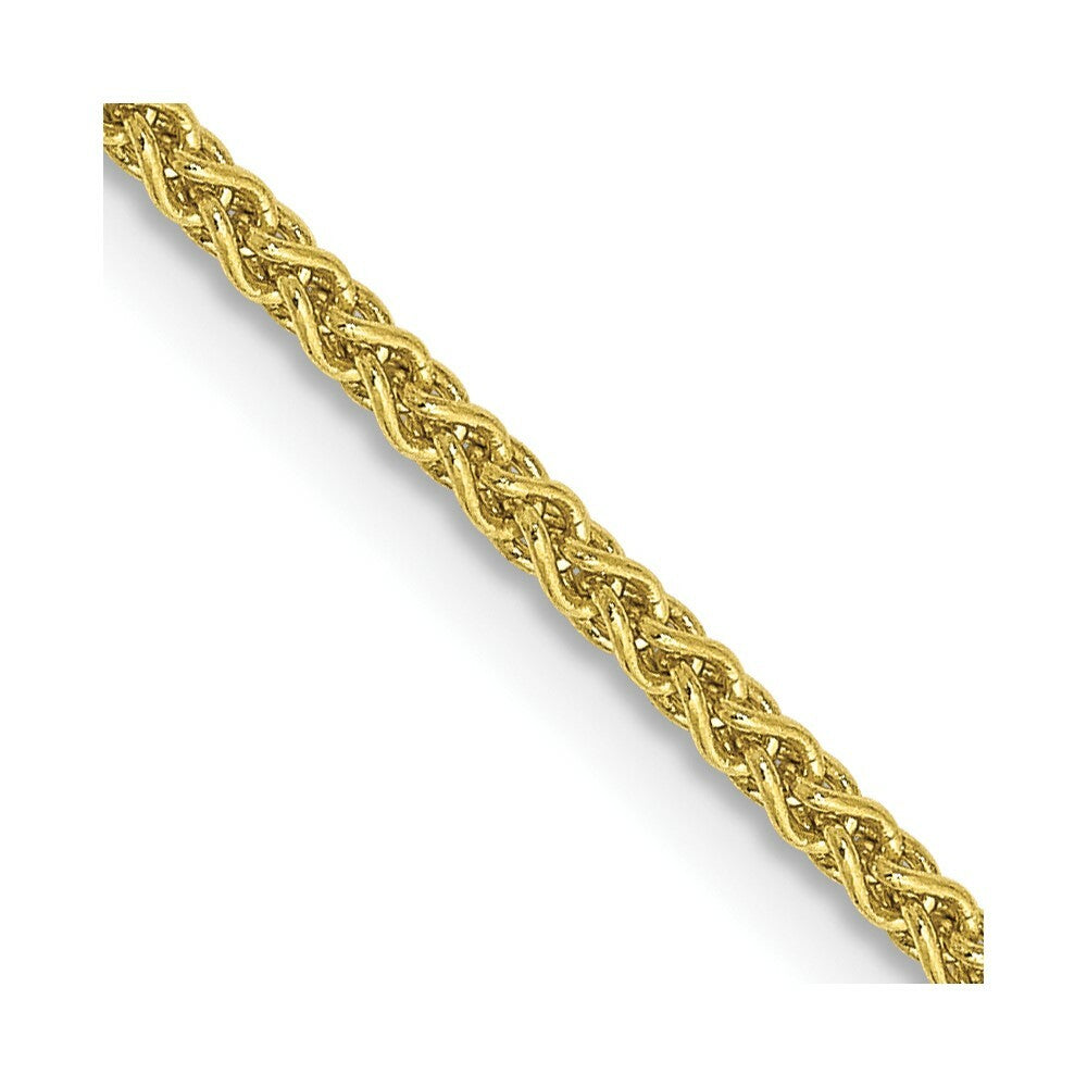 10K Yellow Gold 1.65mm Solid Polished Spiga Chain