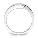 Load image into Gallery viewer, 10K White Gold Survivor Clear &amp; Pink Swarovski Topaz Circle of Strength Ring
