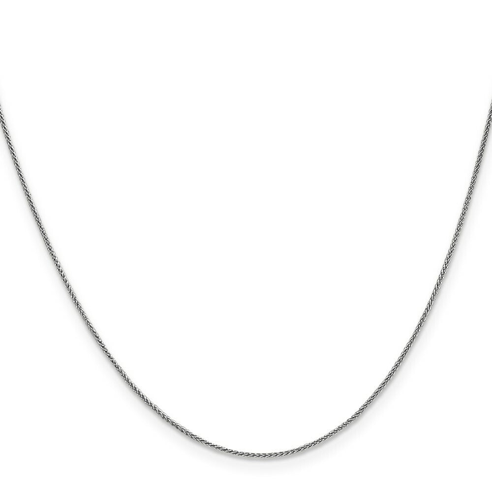 10k White Gold .8mm Spiga Chain