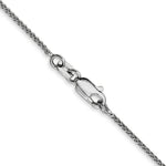 Load image into Gallery viewer, 10k White Gold 1mm Spiga Pendant Chain
