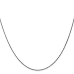 Load image into Gallery viewer, 10k White Gold 1.25mm Solid Polished Spiga Chain
