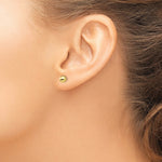 Load image into Gallery viewer, 10K Yellow Gold Polished Ball Post Earrings
