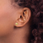 Load image into Gallery viewer, 10K Yellow Gold Polished Ball Post Earrings
