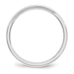 Load image into Gallery viewer, 10K White Gold 3mm Bevel Edge Comfort Fit Wedding Band Ring
