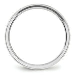 Load image into Gallery viewer, 10K White Gold 4mm Bevel Edge Comfort Fit Wedding Band Ring
