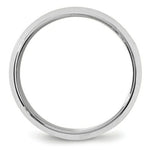 Load image into Gallery viewer, 10K White Gold 8mm Bevel Edge Comfort Fit Wedding Band Ring
