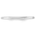 Load image into Gallery viewer, 10K White Gold 2mm Standard Comfort Fit Wedding Band Ring
