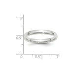 Load image into Gallery viewer, 10K White Gold 3mm Standard Comfort Fit Wedding Band Ring
