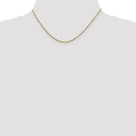 Load image into Gallery viewer, Leslies 14K Yellow Gold Diamond-cut Quadra Wheat Necklace  Length 16'' inches
