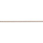 Load image into Gallery viewer, Leslies 14K Rose Gold 1mm Wheat Chain Necklace  Length 16'' inches
