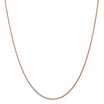 Load image into Gallery viewer, Leslies 14K Rose Gold 1mm Wheat Chain Necklace  Length 16'' inches
