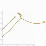 Load image into Gallery viewer, Leslies 14K Yellow Gold Adjustable Box Chain Necklace  Length 22'' inches

