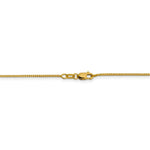 Load image into Gallery viewer, Leslies 14K Yellow Gold Octagonal Sparkle Box Chain Necklace  Length 16'' inches
