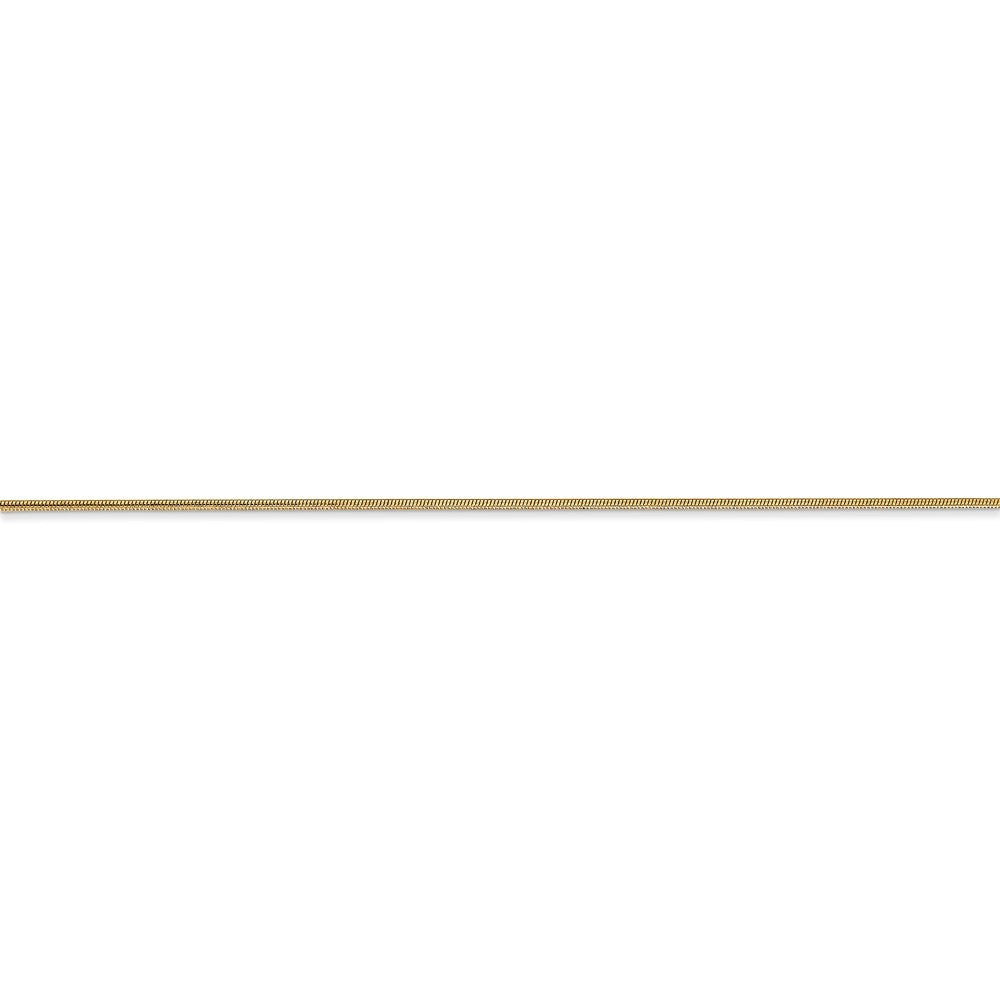 Leslies 14K Yellow Gold Snake Chain Necklace  Length 16'' inches