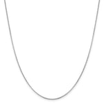 Load image into Gallery viewer, Leslies 14K White Gold Flat Cable Chain Necklace  Length 16'' inches
