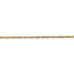 Load image into Gallery viewer, Leslies 14K Yellow Gold Singapore Chain Bracelet  Length 7'' inches
