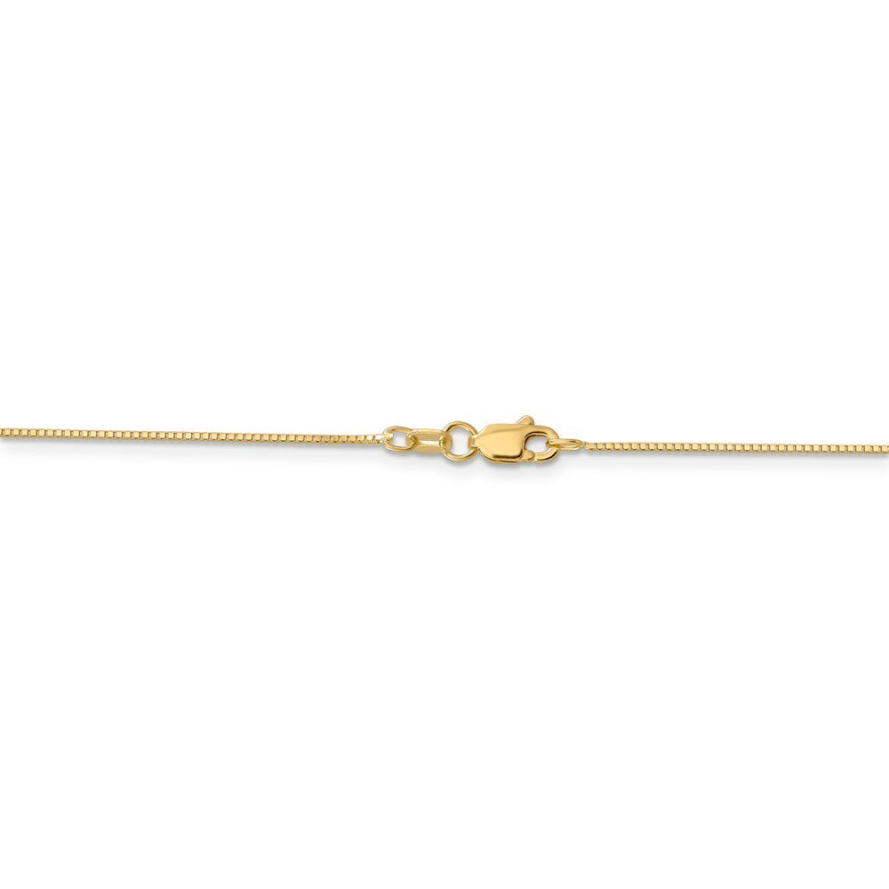 Leslies 14K Yellow Gold Box w/Lobster Chain Necklace  Length 16'' inches