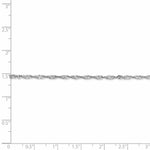 Load image into Gallery viewer, Leslies 14K White Gold Singapore Chain Necklace  Length 16'' inches
