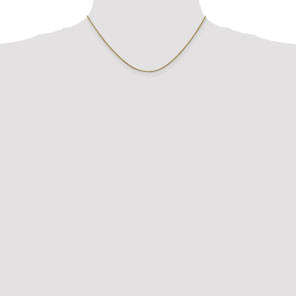 Leslies 14K Yellow Gold Box w/ Lobster Chain Necklace  Length 16'' inches