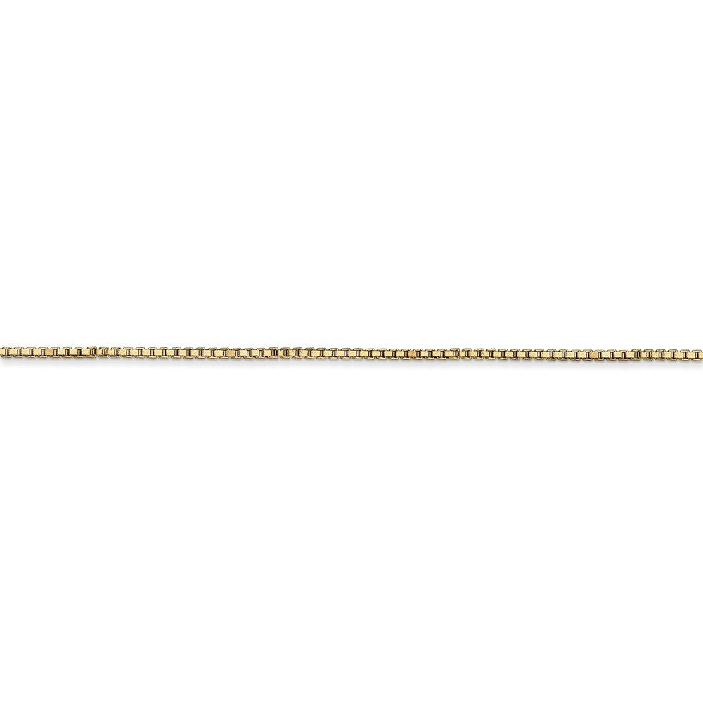 Leslies 14K Yellow Gold Box w/ Lobster Chain Necklace  Length 16'' inches