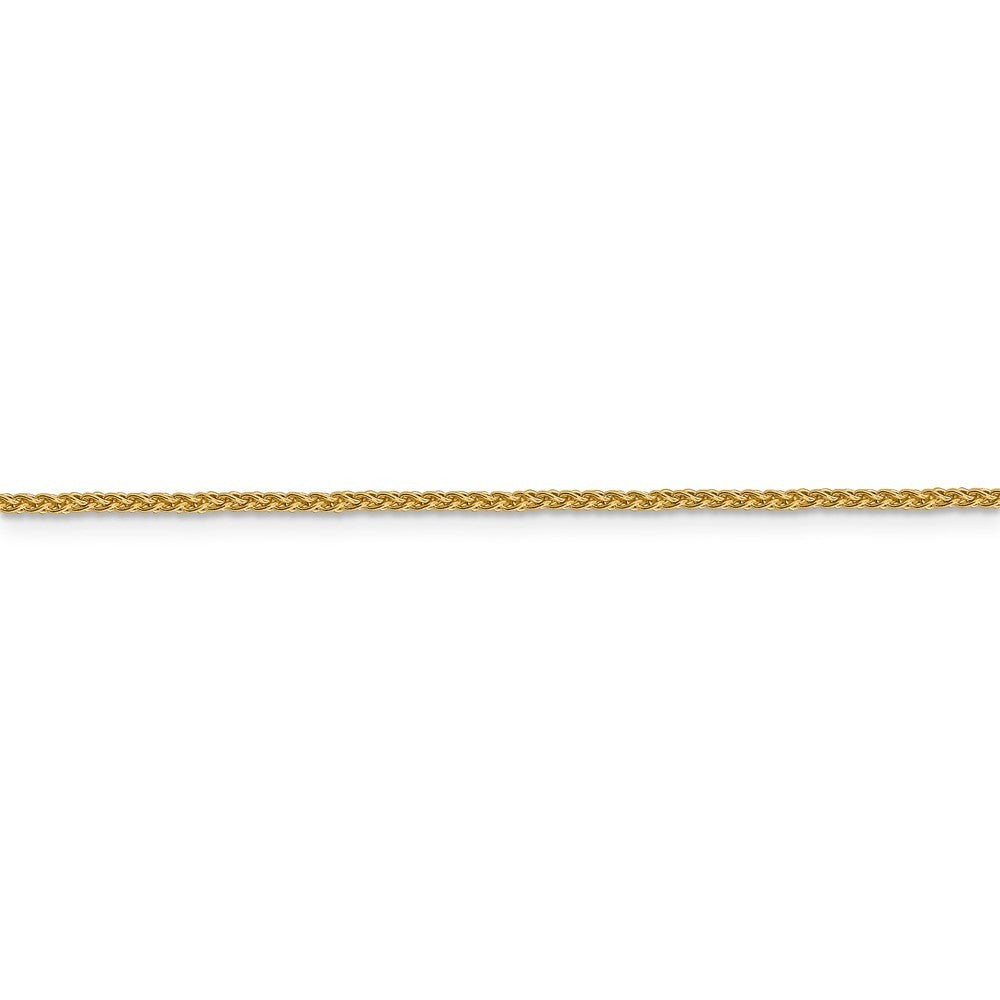 Leslies 14K Yellow Gold 1.5mm Wheat Chain Necklace  Length 16'' inches