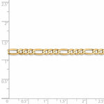 Load image into Gallery viewer, Leslies 14K Yellow Gold 4mm Flat Figaro Chain Necklace  Length 18'' inches
