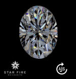 Load image into Gallery viewer, Certified Crushed Oval Cut Moissanite Loose Single Stones 2 to 6 Carat Sizes
