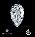 Load image into Gallery viewer, Certified Pear Shape Moissanite Loose Single Stones 0.20 to 6 Carat Sizes

