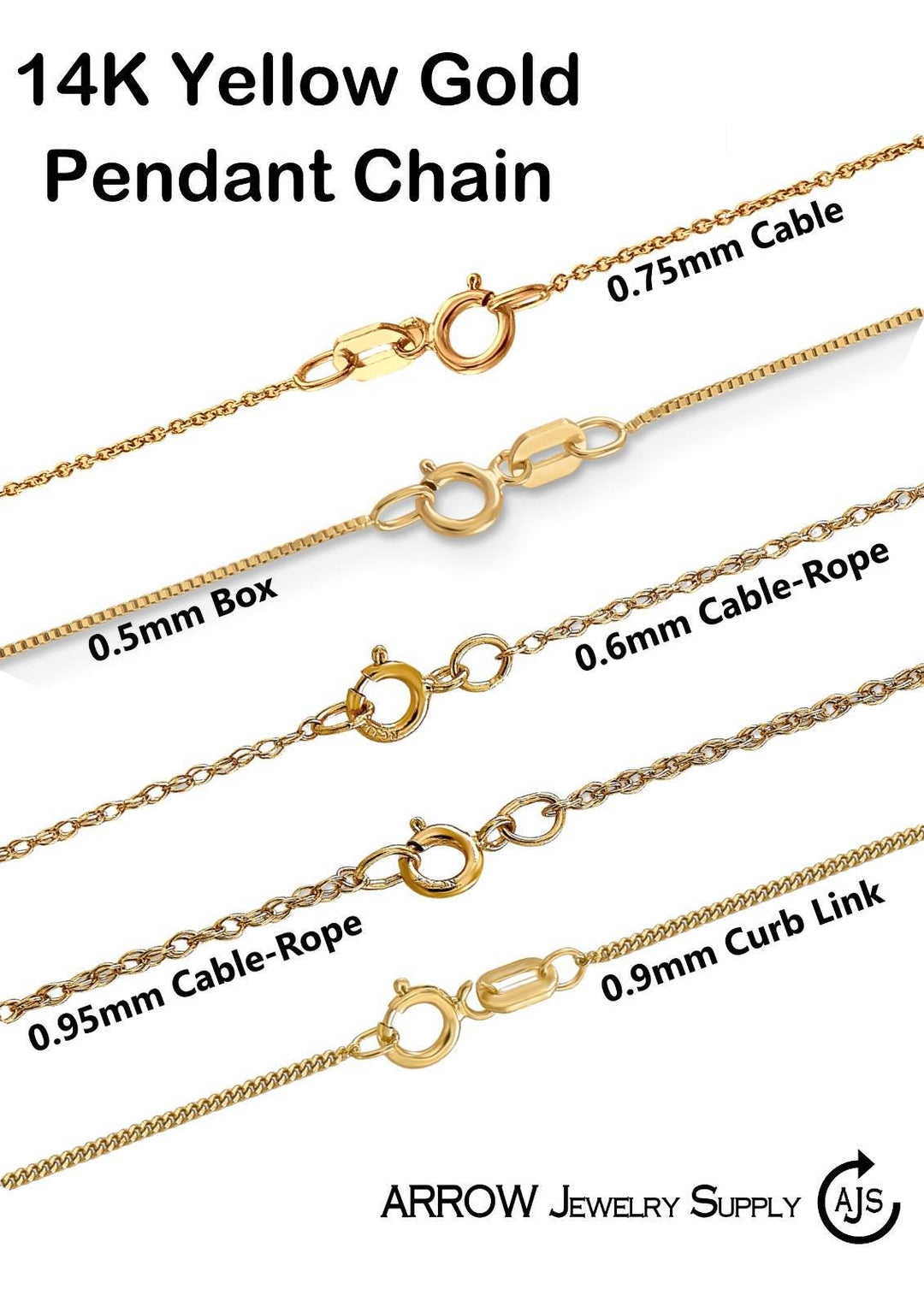 14k White Gold Oval Saint Christopher Medal Charm Pendants - Small sizes - with Necklace Chain Options