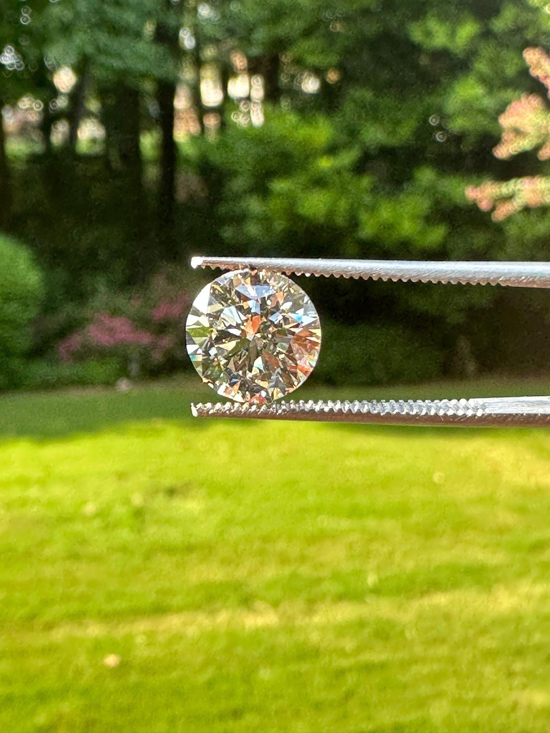 Certified 2 Carat Round Lab Grown Diamond  - Excellent Cut - Select from Clarity/Color Grades: VVS1 D VVS2 E VS1 F VS2 G H