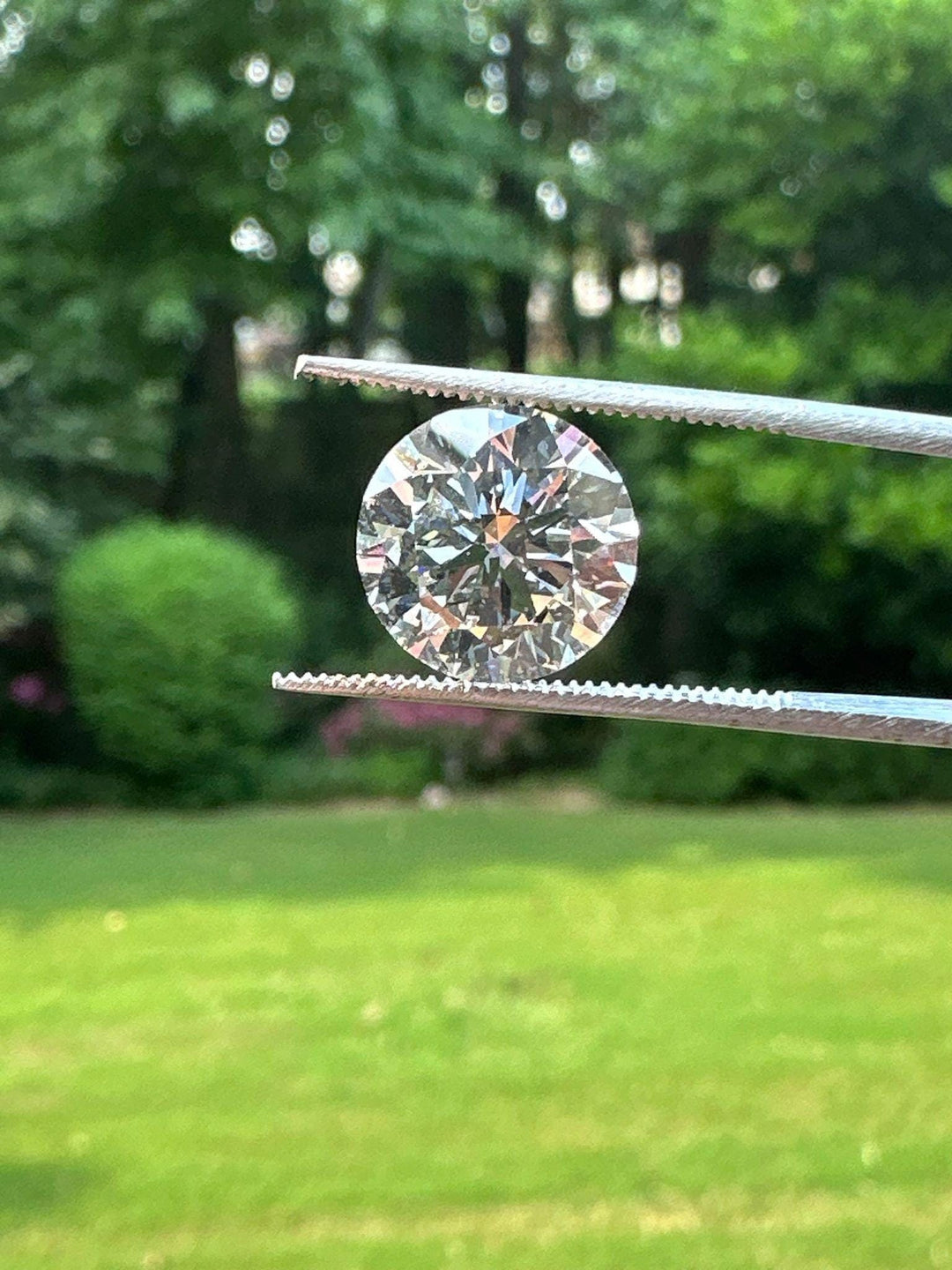 Certified 5 Carat Round Lab Grown Diamond  - Ideal Cut - Select from Clarity/Color Grades: VVS1 D VVS2 E VS1 F VS2 G H