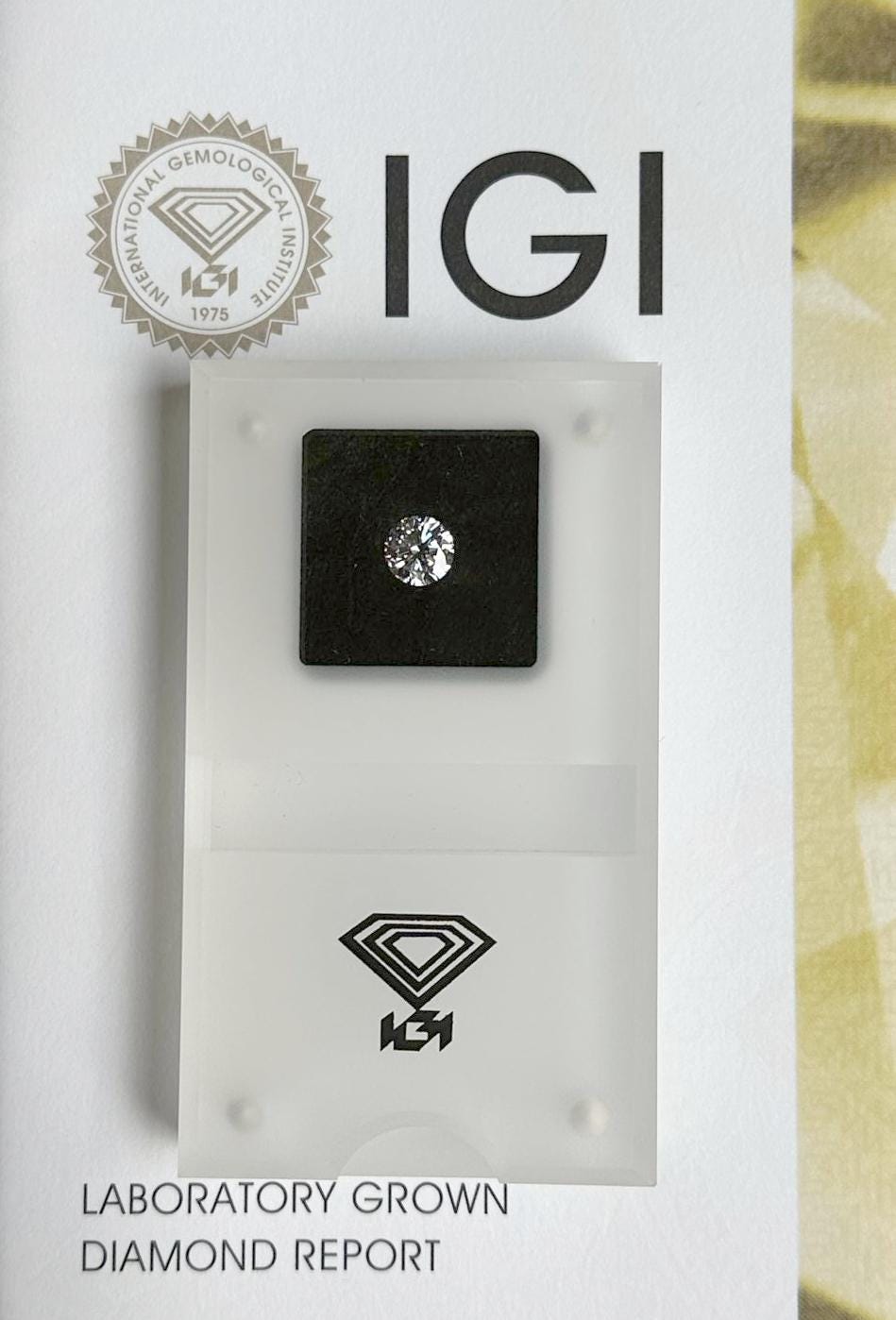 Loose Certified Lab Grown Round Diamond 0.75-carat - Excellent Cut - Clarity/Color Grades: VVS1 D VVS2 E VS1 F VS2 G H