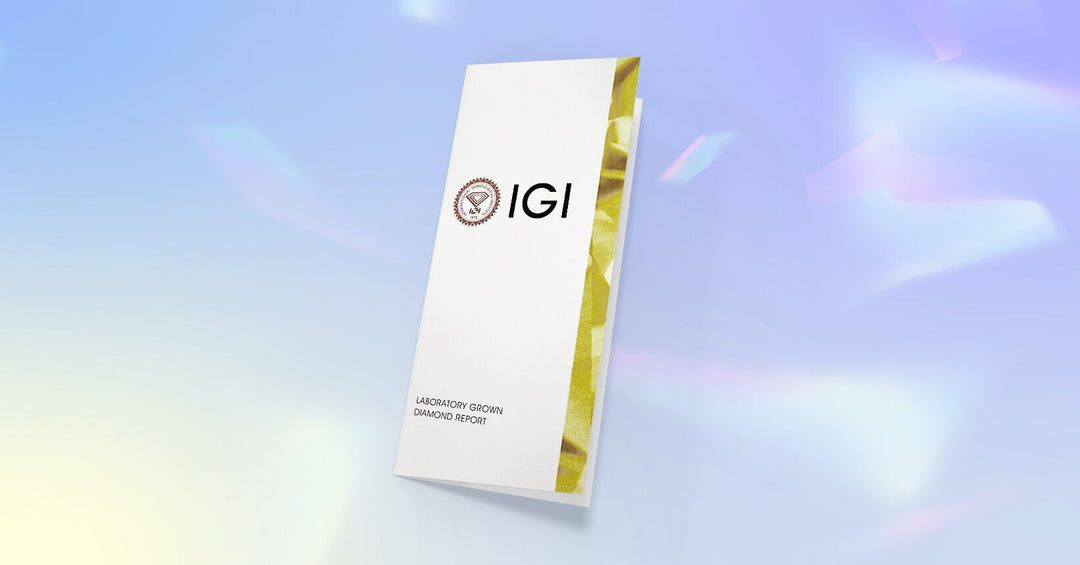 Certified 3 Carat Princess cut Lab Grown Loose Diamond Clarity/Color VS1 F - IGI Certification Lab Report