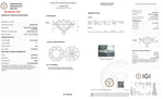 Load image into Gallery viewer, Certified 3 Carat Round Lab Grown Loose Diamond Color/Clarity VS2 H - with IGI Certification
