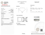 Load image into Gallery viewer, Certified 2.58 Carat Princess Cut Loose Lab Grown Diamond VVS2 F with IGI Certification Lab Report Certificate
