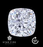 Load image into Gallery viewer, Certified Cushion Cut Moissanite Loose Single Stones 0.20 to 11 Carat Sizes
