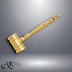 Load image into Gallery viewer, 14K Yellow Gold 3-D Gavel Charm with Chain Necklace options
