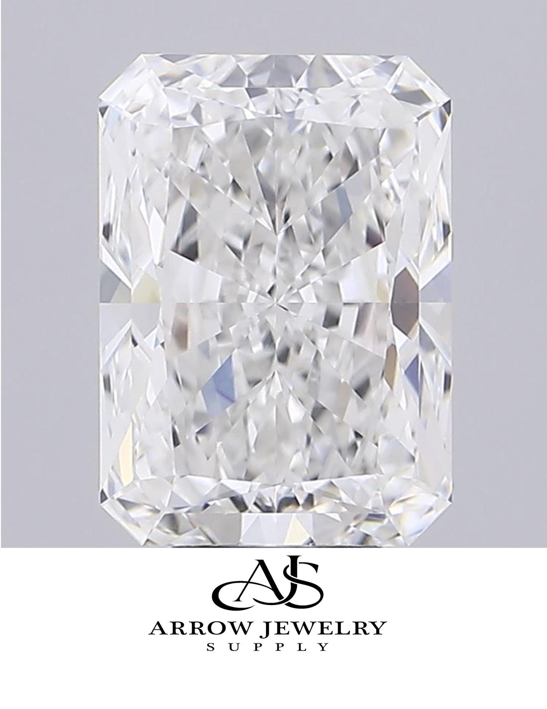 Certified Radiant Cut Loose Lab Grown Diamond - in Carat sizes: 1 2 3 4 5 and Clarity VVS1 VVS2 VS1 VS2 Color D E F G-H