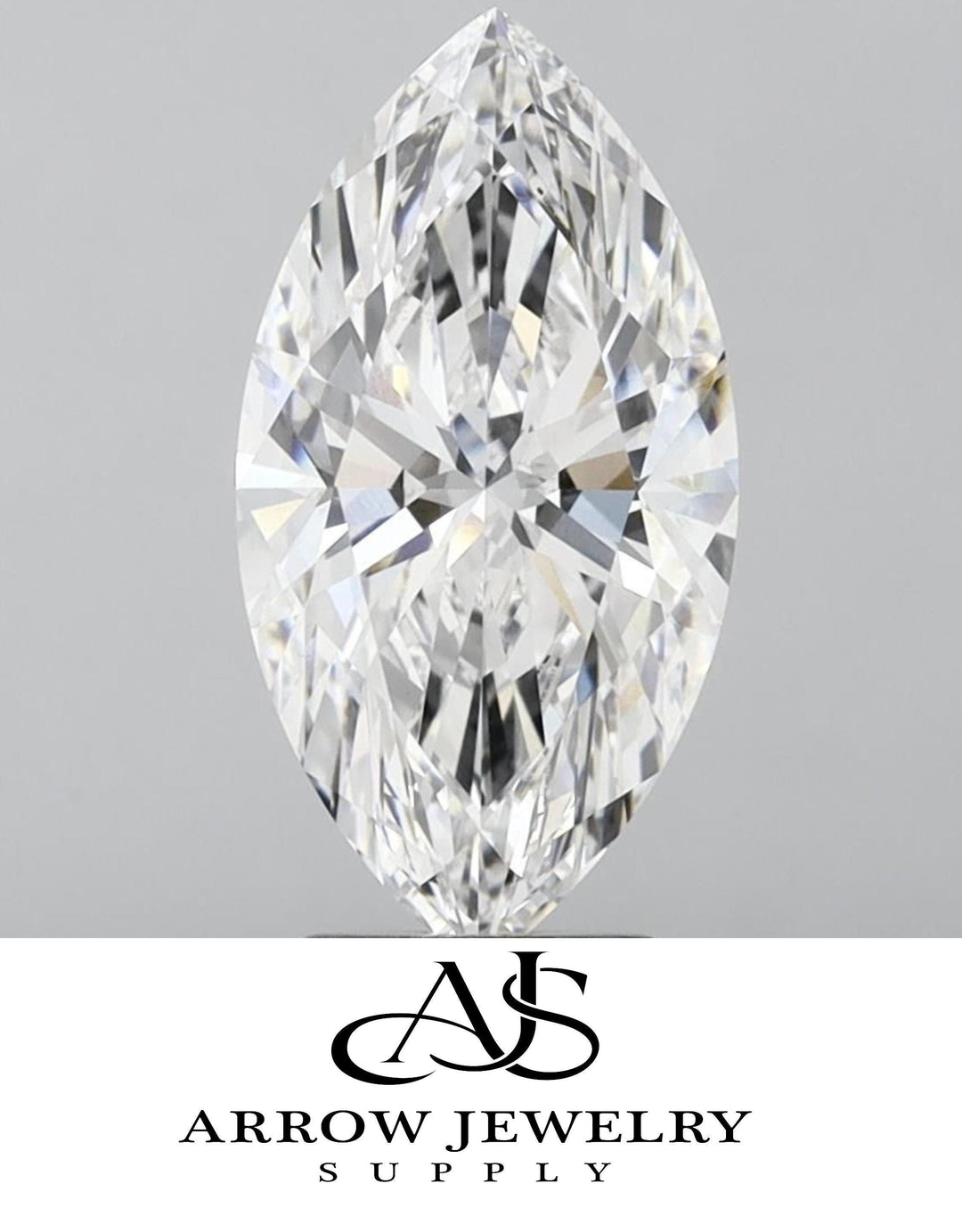 Certified Marquise cut Loose Lab Grown Diamond - in Carat sizes: 1 2 3 4 5 and Clarity VVS1 VVS2 VS1 VS2 Color D E F G-H