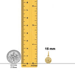 Load image into Gallery viewer, 14K Yellow Gold Small Polished Angel Charm with Chain Options
